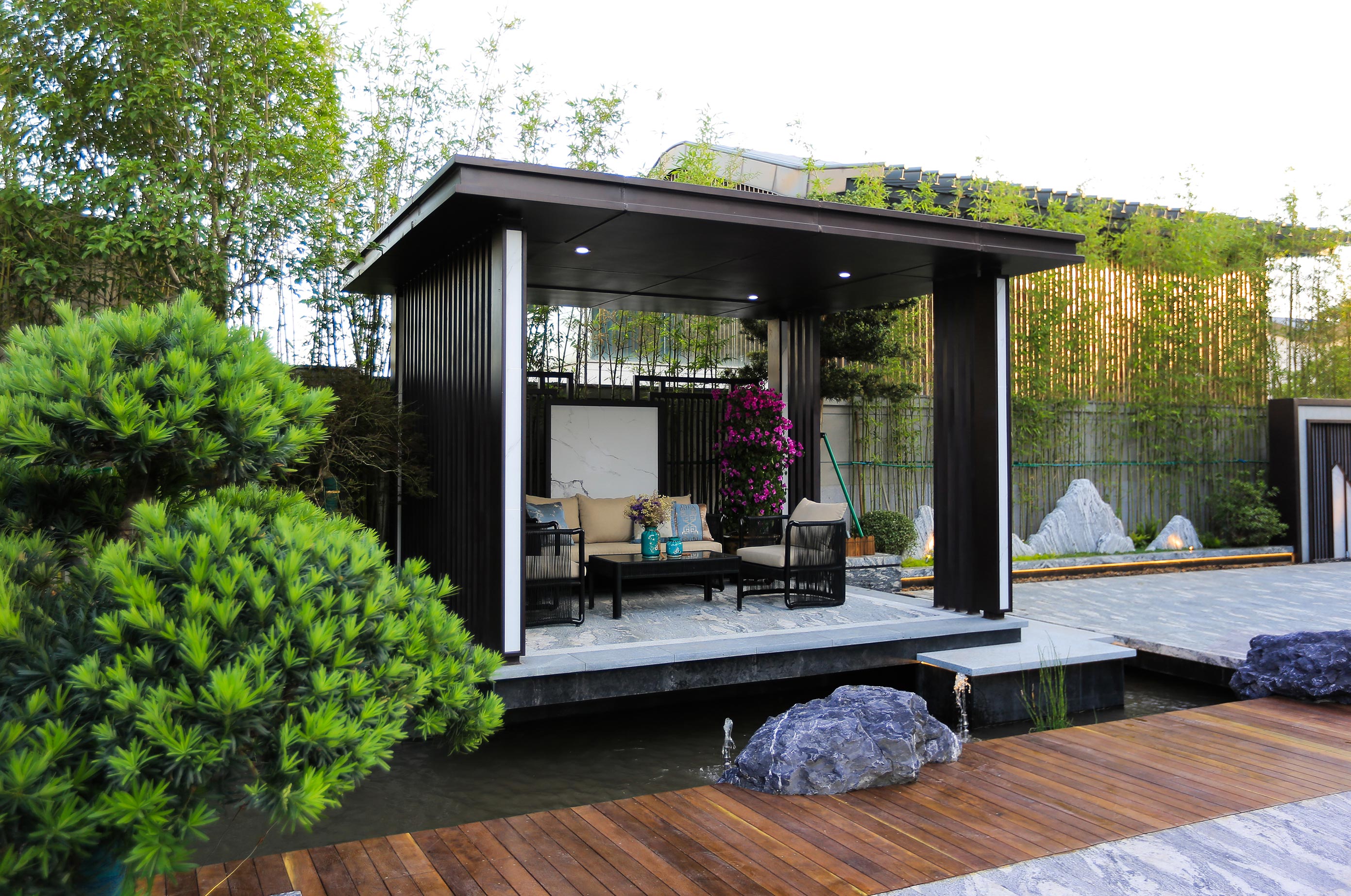 花园设计 - 花园设计,庭院设计,屋顶花园设计,别墅私家景观设计-南京